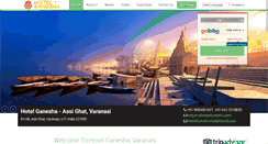 Desktop Screenshot of hotelganesha.com