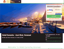 Tablet Screenshot of hotelganesha.com